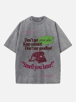 Tyler, The Creator Print Round Neck T-shirt