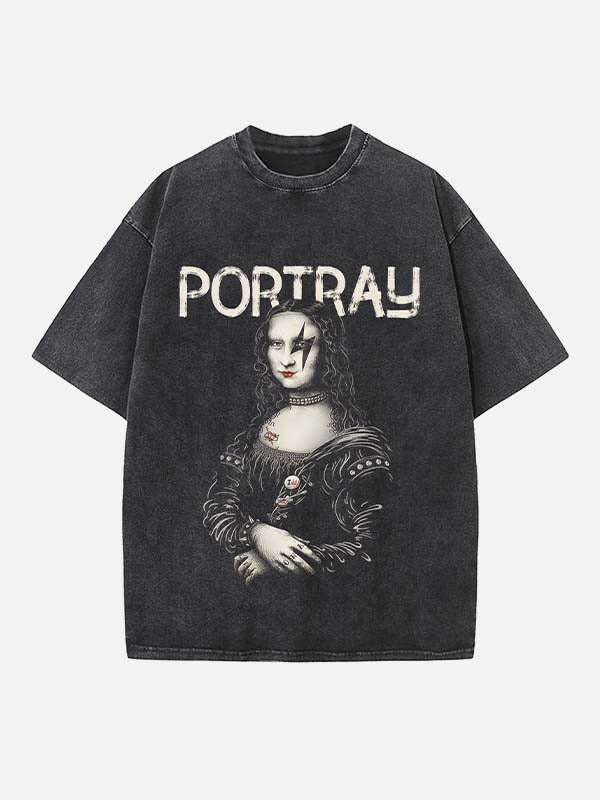 KISS Print Round Neck T-shirt