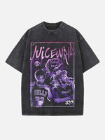 Juice WRLD Print Round Neck T-shirt