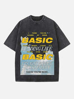 Djo Print Round Neck T-shirt