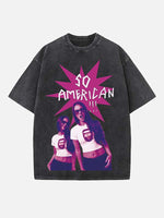 Olivia Rodrigo Print Round Neck T-shirt