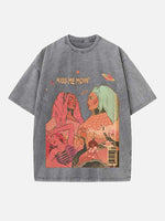 Doja Cat Print Round Neck T-shirt