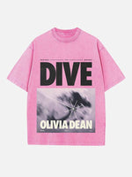 Olivia Dean Print Round Neck T-shirt