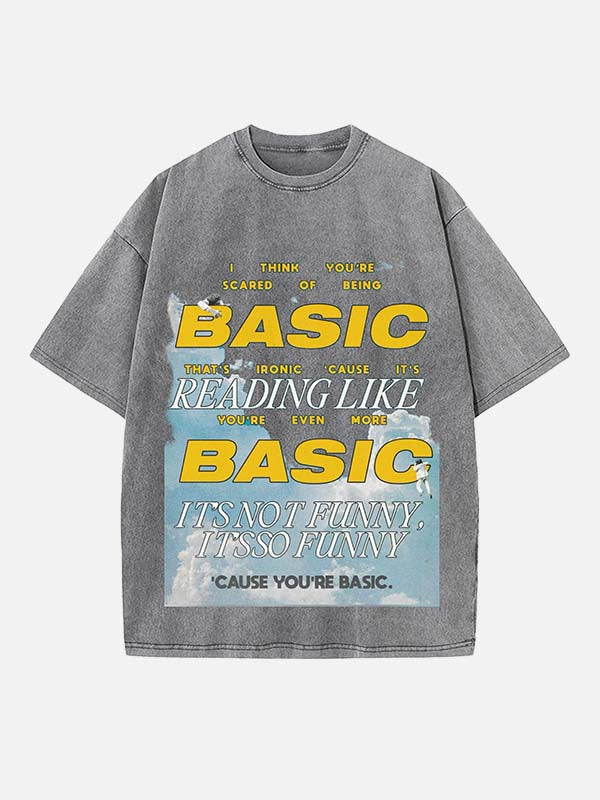 Djo Print Round Neck T-shirt