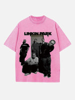 Linkin Park Print Round Neck T-shirt