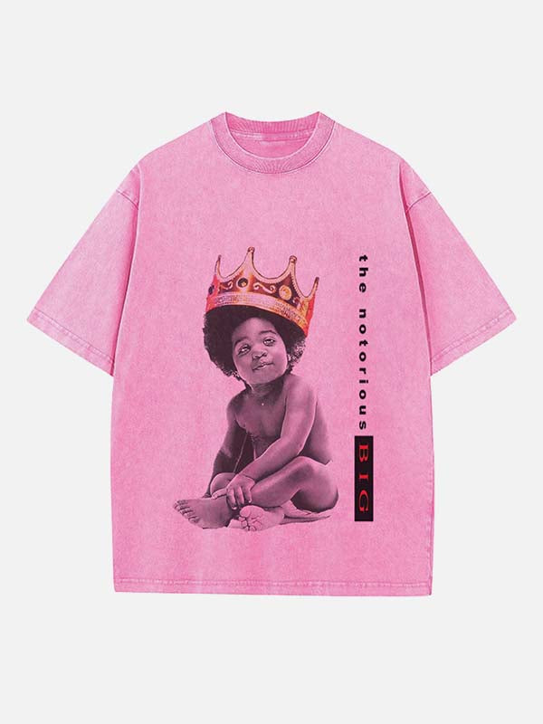 The Notorious B.I.G. Print Round Neck T-shirt