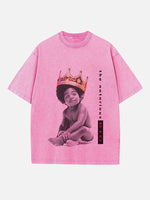 The Notorious B.I.G. Print Round Neck T-shirt
