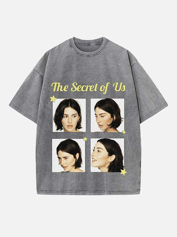 Gracie Abrams Print Round Neck T-shirt