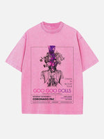 The Goo Goo Dolls Print Round Neck T-shirt