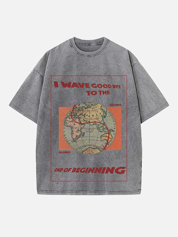 Djo Print Round Neck T-shirt