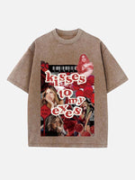 Tate McRae Print Round Neck T-shirt