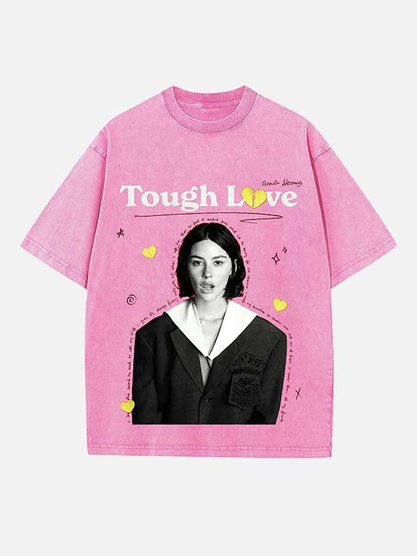 Gracie Abrams Print Round Neck T-shirt