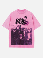 Pink Floyd Print Round Neck T-shirt