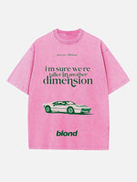 Frank Ocean Print Round Neck T-shirt