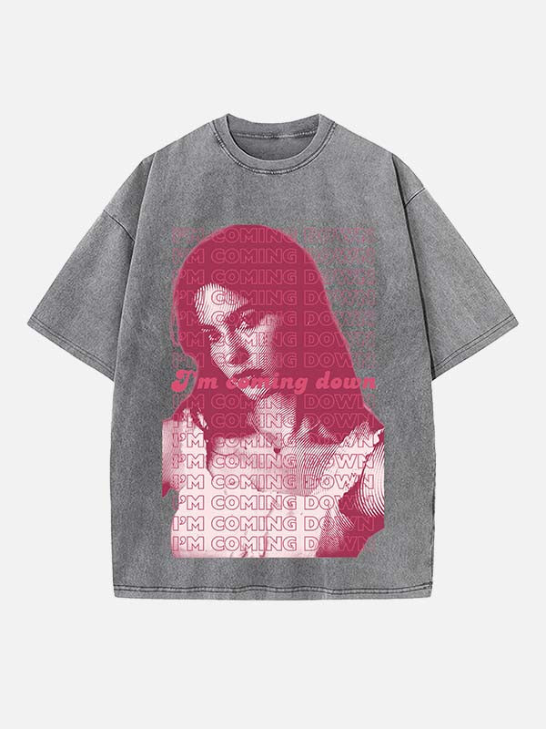 Gracie Abrams Print Round Neck T-shirt