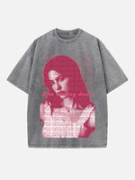 Gracie Abrams Print Round Neck T-shirt