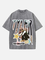 Tyler, The Creator Print Round Neck T-shirt