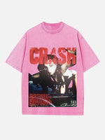 Charli xcx Print Round Neck T-shirt