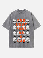 Kanye West Print Round Neck T-shirt