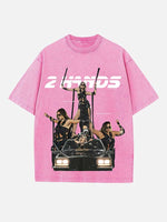 Tate McRae Print Round Neck T-shirt