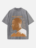 Frank Ocean Print Round Neck T-shirt