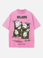 The Killers Print Round Neck T-shirt