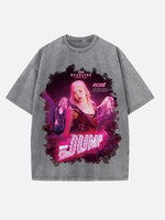 BLACKPINK Rosé Print Round Neck T-shirt