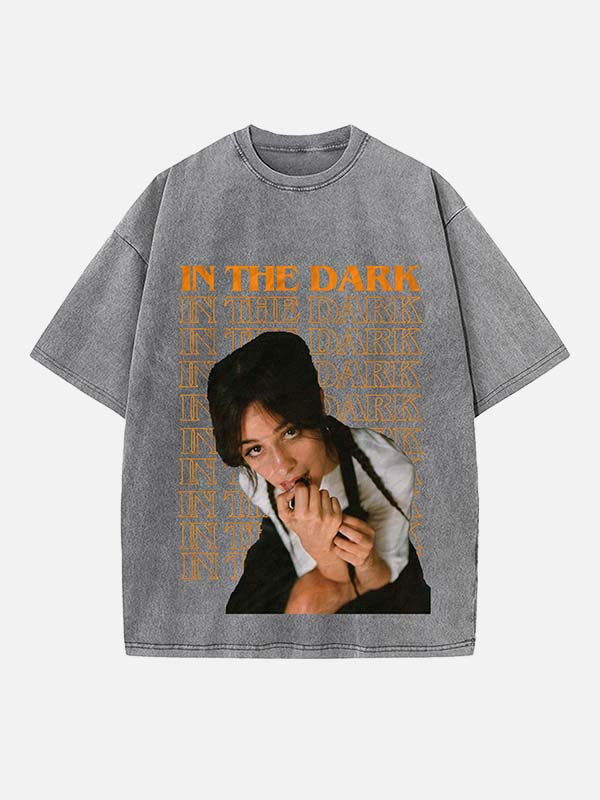 Camila Cabello Print Round Neck T-shirt