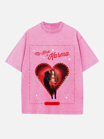 Chappell Roan Print Round Neck T-shirt