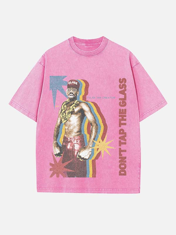 Tyler, The Creator Print Round Neck T-shirt