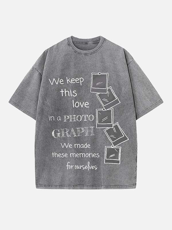 Ed Sheeran Print Round Neck T-shirt