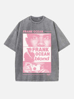 Frank Ocean Print Round Neck T-shirt