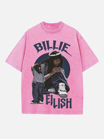 Billie Eilish Print Round Neck T-shirt
