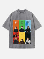 Ed Sheeran Print Round Neck T-shirt