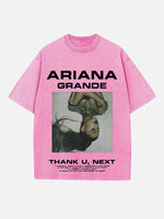 Ariana Grande Print Round Neck T-shirt