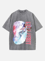 Katy Perry Print Round Neck T-shirt