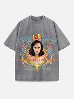 Katy Perry Print Round Neck T-shirt