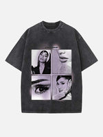 Ariana Grande Print Round Neck T-shirt