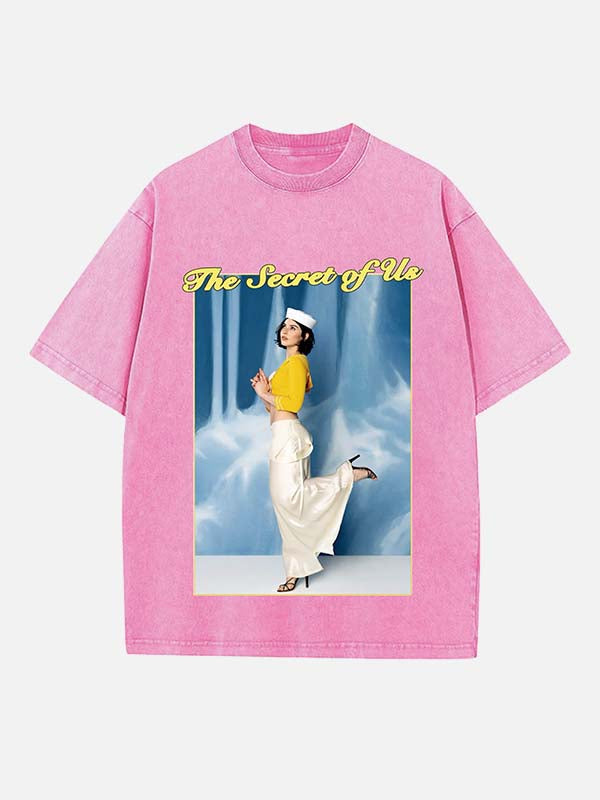 Gracie Abrams Print Round Neck T-shirt