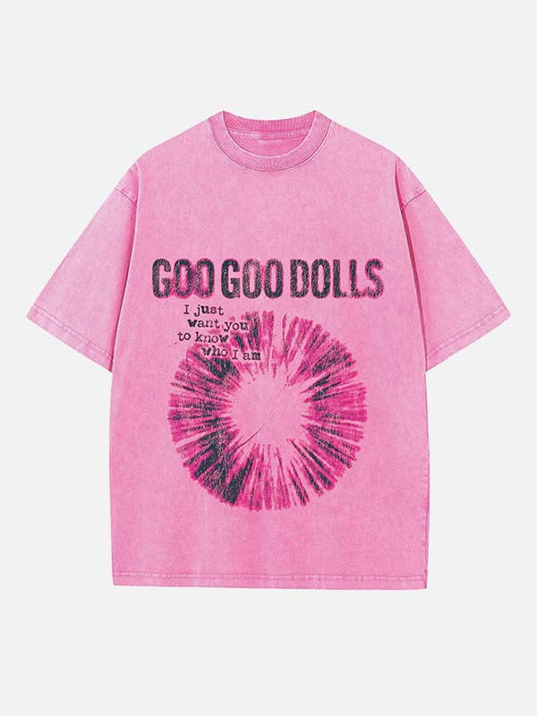 The Goo Goo Dolls Print Round Neck T-shirt