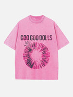 The Goo Goo Dolls Print Round Neck T-shirt