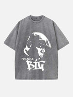 The Notorious B.I.G. Print Round Neck T-shirt