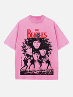 The Beatles Print Round Neck T-shirt