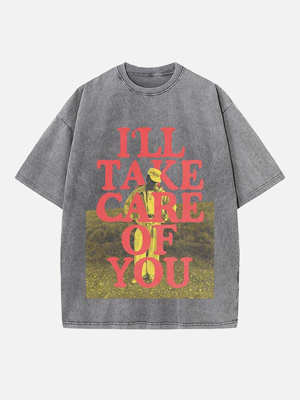 Tyler, The Creator Print Round Neck T-shirt