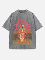 Tyler, The Creator Print Round Neck T-shirt