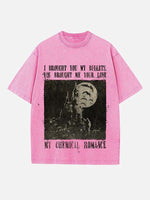 My Chemical Romance Print Round Neck T-shirt