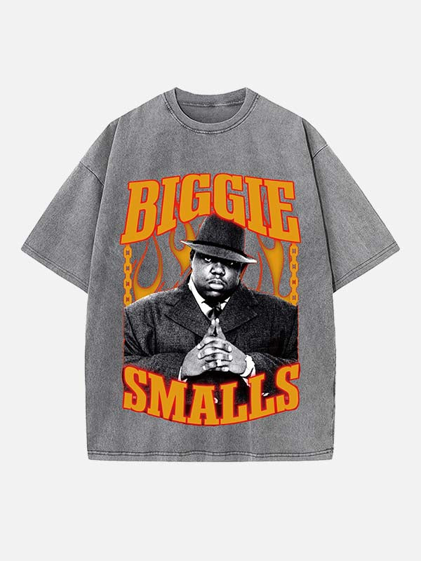 The Notorious B.I.G. Print Round Neck T-shirt