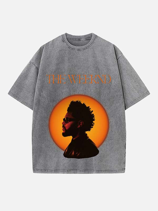 The Weeknd Print Round Neck T-shirt