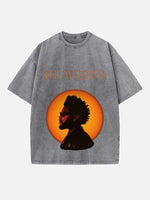 The Weeknd Print Round Neck T-shirt