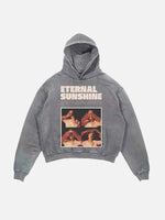 Ariana Grande Print Slant Pockets Hoodie